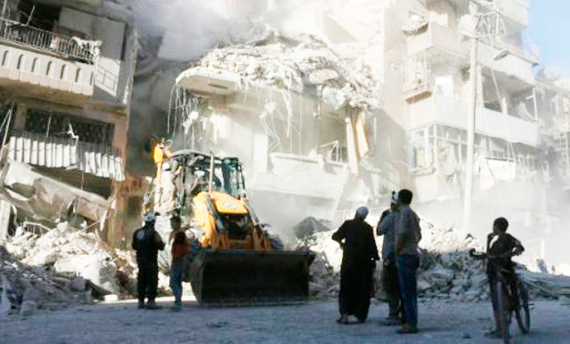 Siria: escenas de horror en Alepo tras nuevos bombarderos