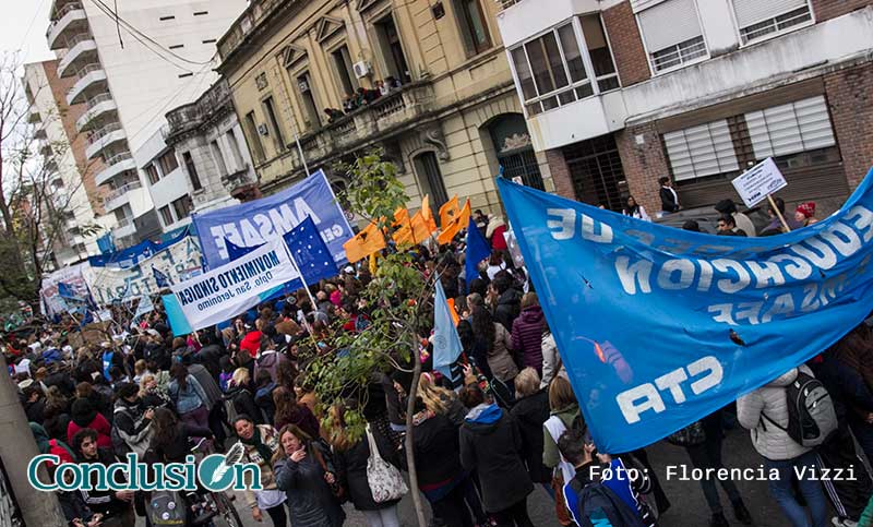 Organizaciones rosarinas se movilizaron en la Marcha Federal