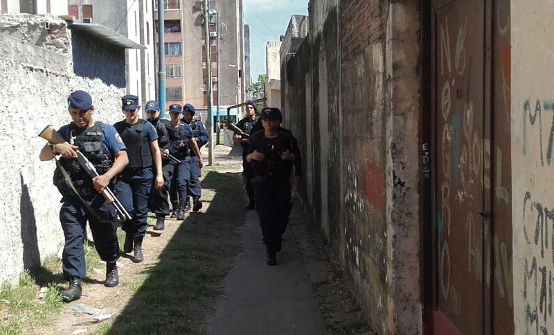 Control policial: se realizaron operativos en distintos puntos de la ciudad