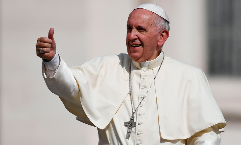 El Papa le pidió a los argentinos que «se pongan la patria al hombro»