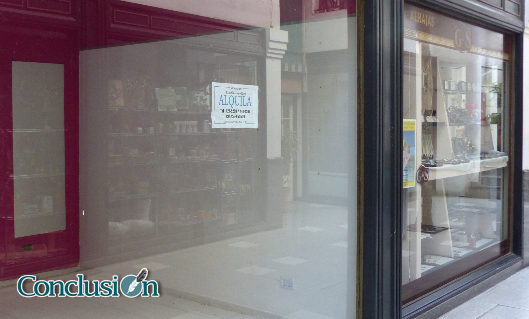 Ya son casi dos mil los comercios que debieron cerrar sus puertas en la ciudad