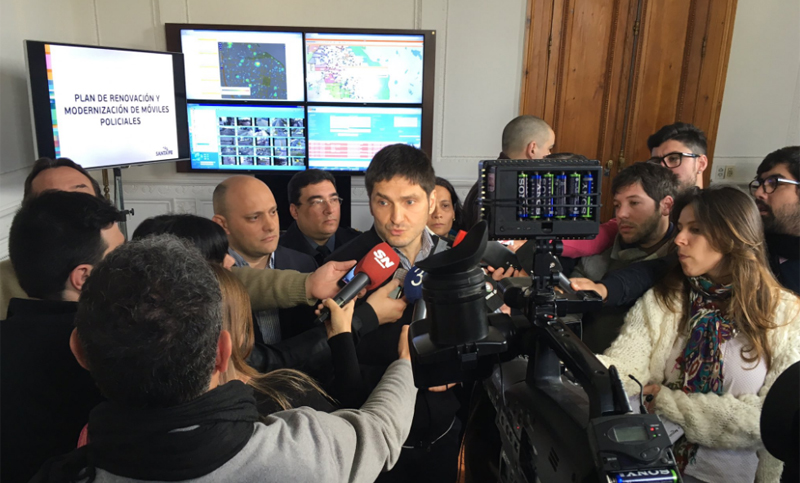Pullaro anunció la incorporación de “patrulleros inteligentes”