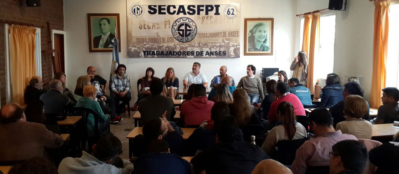 Empleados de ex Caja de Subsidios Familiares reclama reapertura de paritarias