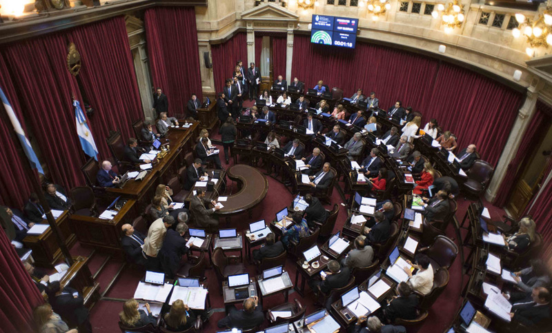 Del Senado a Diputados el proyecto que amplía figura penal del arrepentido