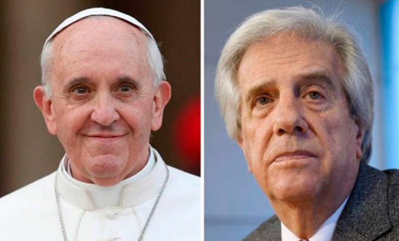 Tabaré Vázquez visitará al papa Francisco en diciembre y lo invitará a Uruguay