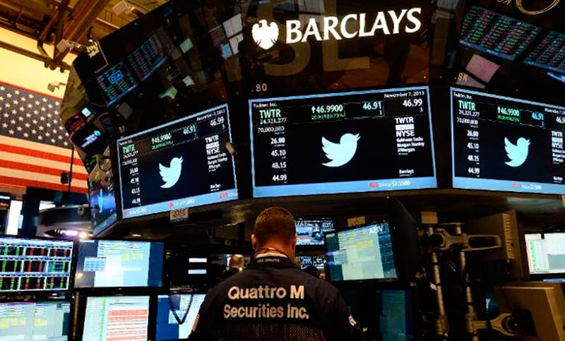 Twitter negocia su venta y sus acciones crecen un 20% en Wall Street