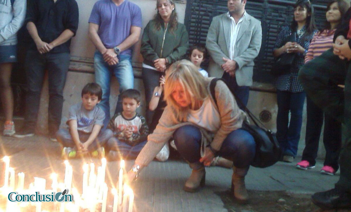 La familia del rugby encendió velas y realizó oraciones por la salud de Nacho Maeder