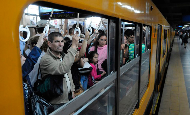 Desde el lunes aumenta el subte de $ 4,50 a $ 7,50