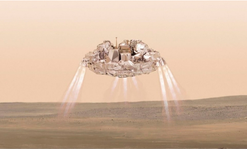 El módulo europeo se estrelló contra la superficie de Marte