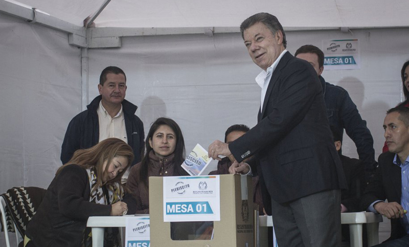 Histórico plebiscito en Colombia para refrendar el acuerdo de paz
