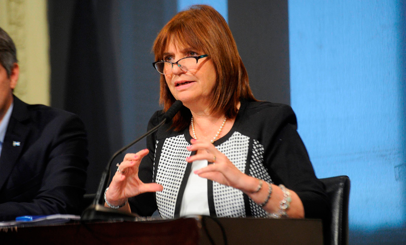 Bullrich analizó el nuevo rol de la Policía Federal