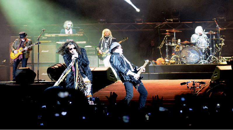 Aerosmith hizo delirar al público en su último show en Argentina