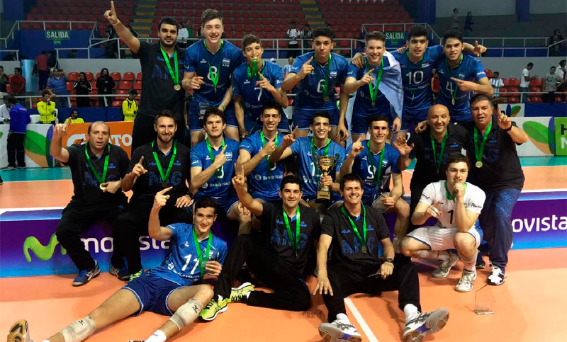 Argentina se consagró bicampeón sudamericano de vóley sub-19