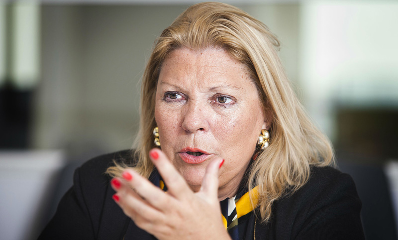 Carrió rechazó por «incostitucional» la reforma del Ministerio Público