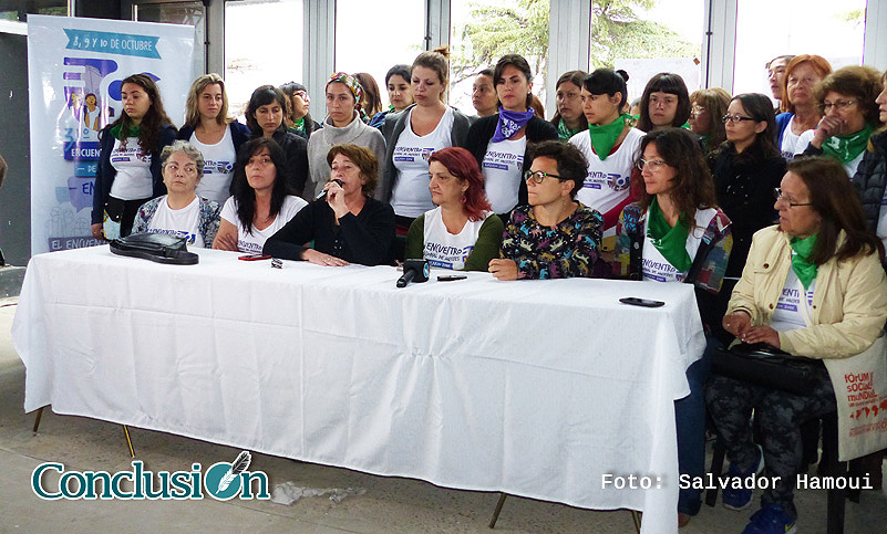 Las organizadoras del 31 Encuentro repudiaron los desmanes y la represión policial