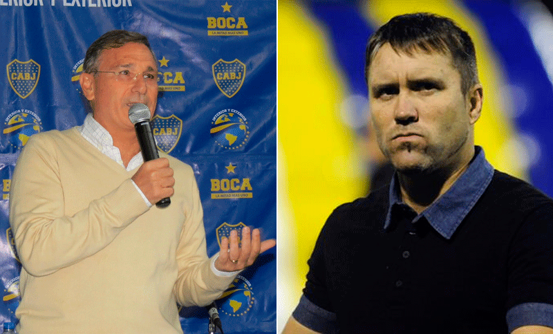 El vice de Boca tildó de “llorón” a Coudet y se abrió la polémica
