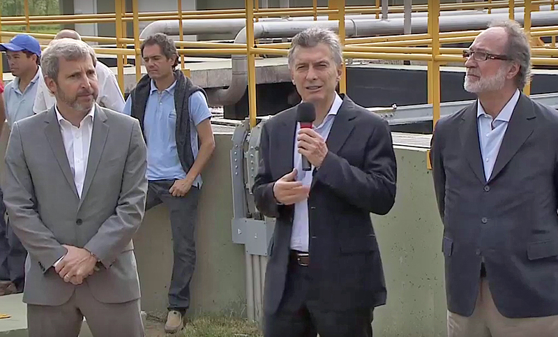 Macri: los derechos humanos del siglo XXI significan darle agua potable a la gente