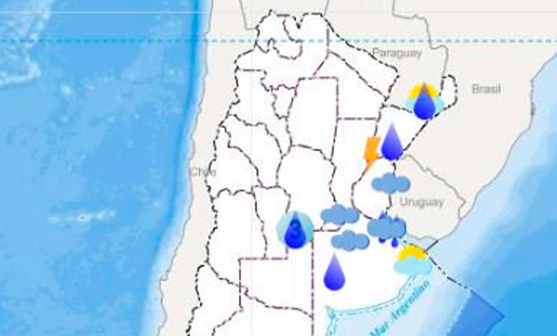 ¡A preparar el paraguas! Rige alerta para Santa Fe y se viene el agua