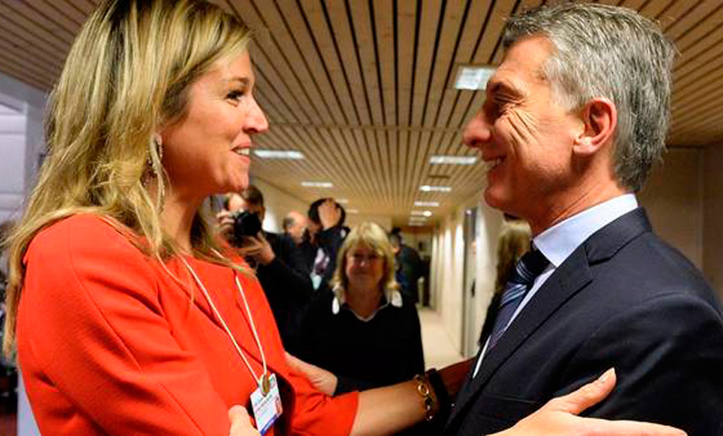 La reina Máxima visitará el país para reunirse con el presidente Mauricio Macri