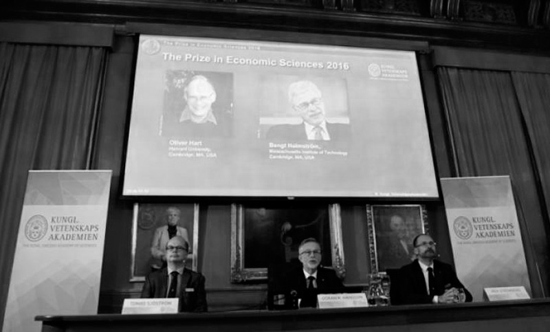 Nobel de Economía a dos teóricos del contrato
