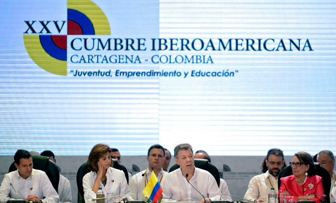 Expectativa por asistencia de Maduro a cumbre Iberoamericana en Colombia