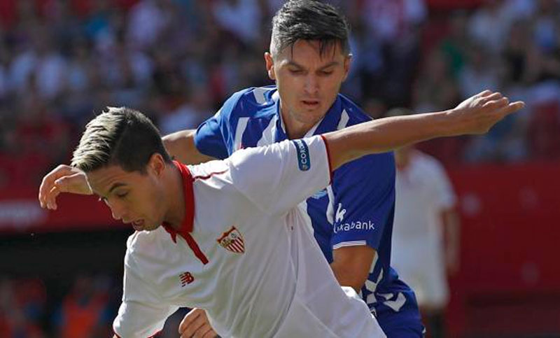 Sevilla de Sampaoli alcanzó provisoriamente la punta de la Liga