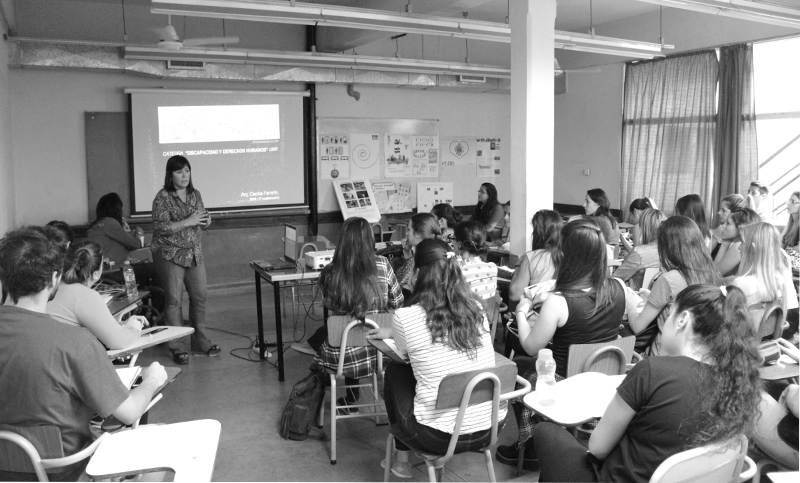 Distinguen mundialmente la cátedra de Discapacidad y Derechos Humanos de la UNR