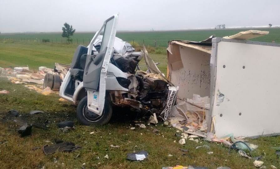 Fatal accidente: dos muertos en un choque en la ruta nacional 34