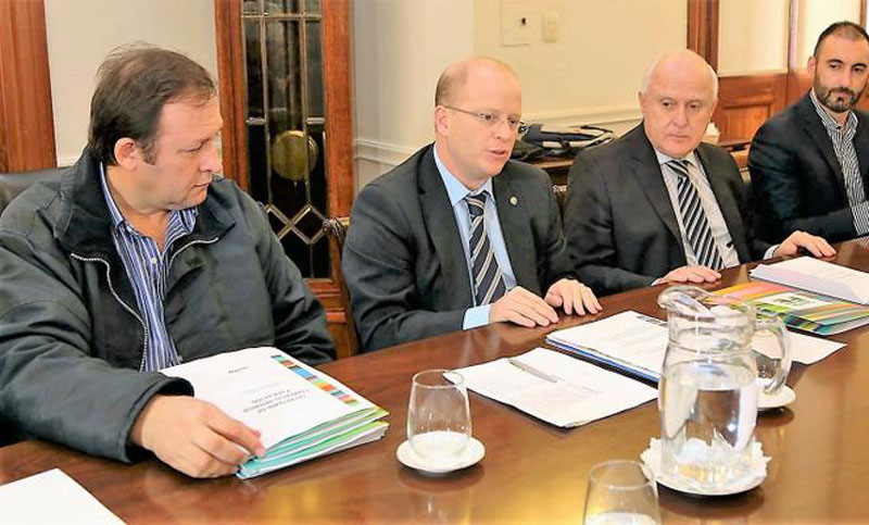 Contigiani presentó avances del Plan Comercial en Rosario