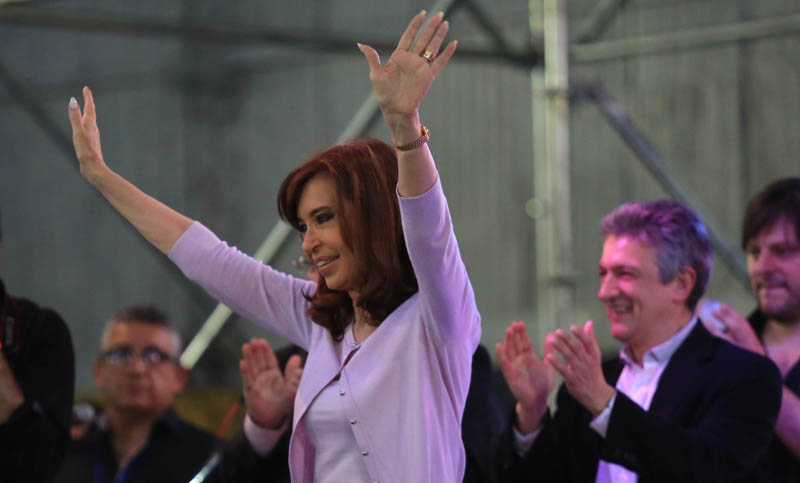 Cristina Kirchner: «Voy a trabajar en la construcción de una nueva mayoría social»