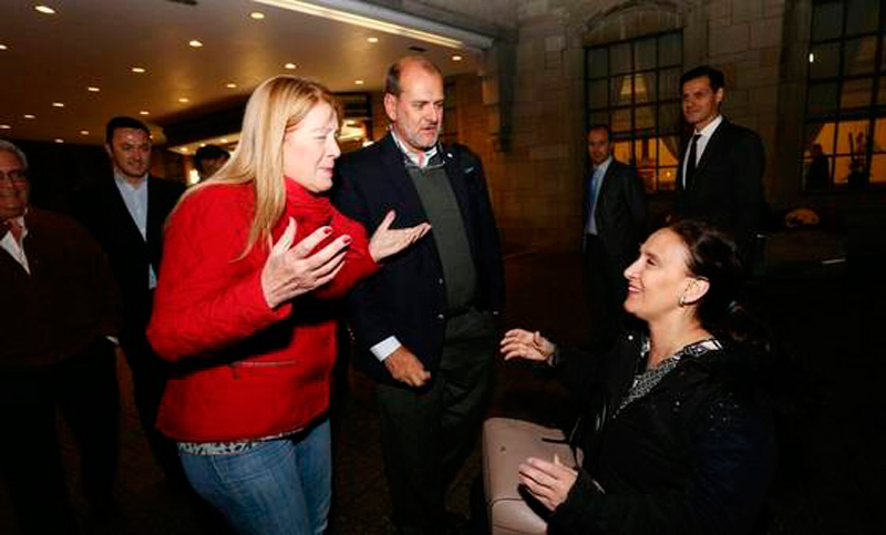 Michetti y Stolbizer, cita con elogios y confidencias en Canadá