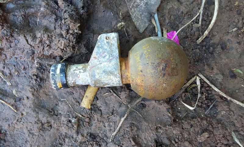 Hallaron una granada en una vivienda de zona oeste
