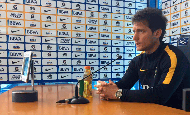 Barros Schelotto: “No quiero tener ventaja deportiva ante Central”