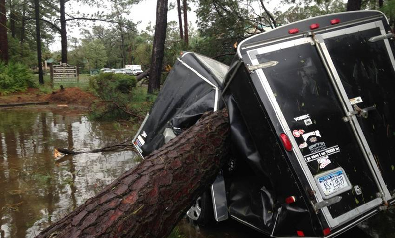 El huracán Matthew dejó seis muertos en la costa este de Estados Unidos