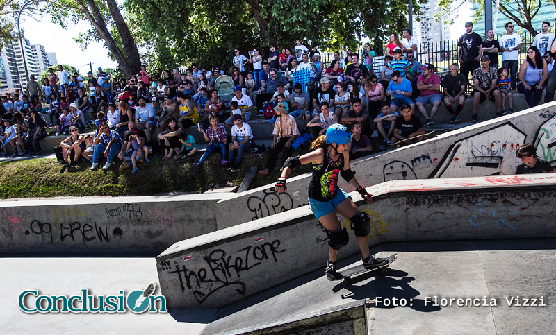 Atención bicivoladores: se inauguró la pista de skate más grande del país