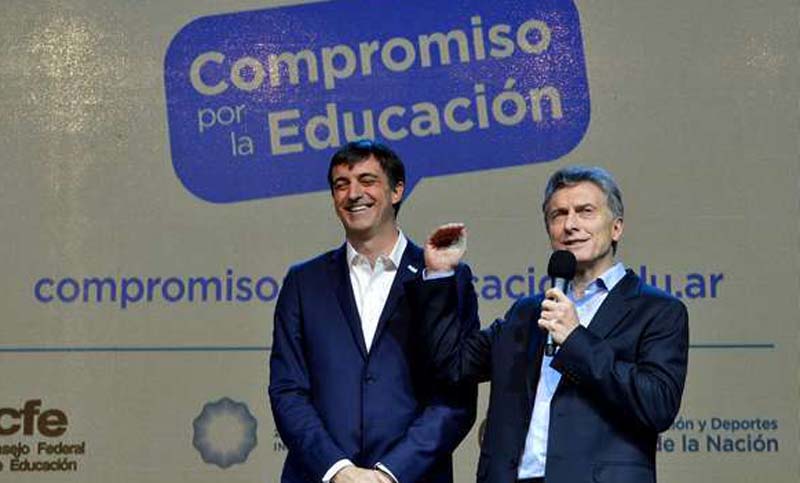 Macri: «Tenemos una deuda con la educación pública»