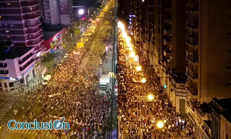 Rosario se movilizó fuertemente en el 2016