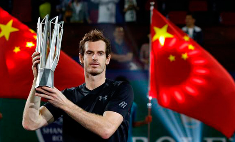 Murray logró su tercer título en el Masters 1000 de Shanghai