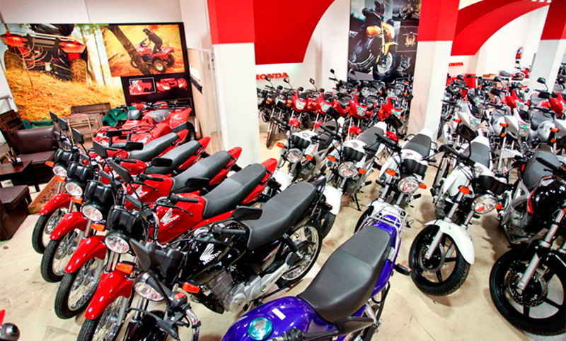 El patentamiento de motos creció un 46,9 por ciento en el mes de julio
