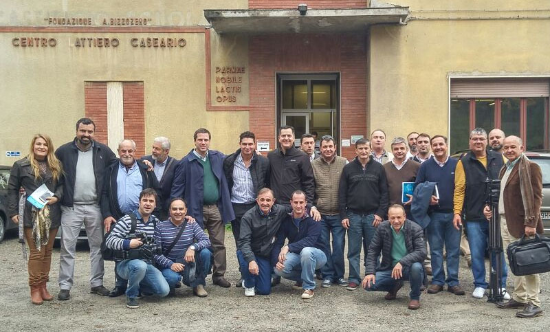 La misión Comercial y Técnica de Pymes lácteas santafesinas llegó a Italia