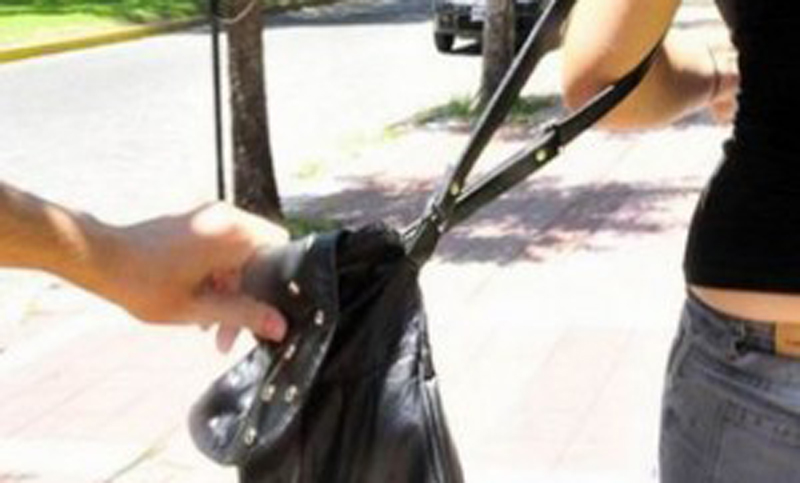 Le fracturaron la pierna a una chica para robarle la cartera