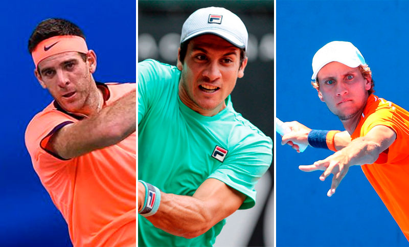 Ranking ATP: el ascenso de Del  Potro y dos rosarinos en el Top 100