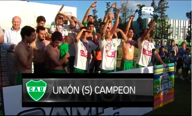 Unión de Sunchales, campeón de la Copa Santa Fe