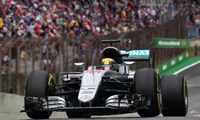 Fórmula 1: Hamilton consiguió la pole position en Brasil