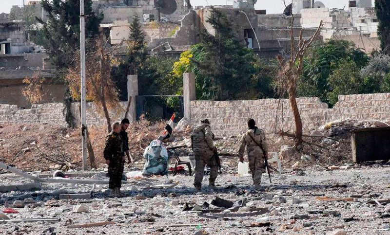 El ejército sirio conquistó amplias zonas de un barrio de Alepo