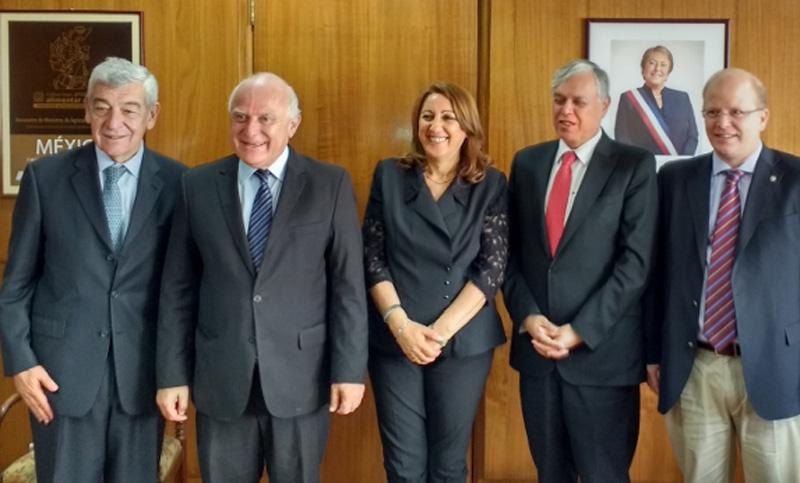 La intendenta y el gobernador visitan Chile en una misión empresaria e institucional