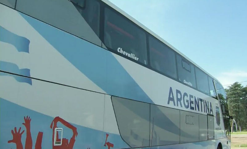 La selección argentina ya está en San Juan