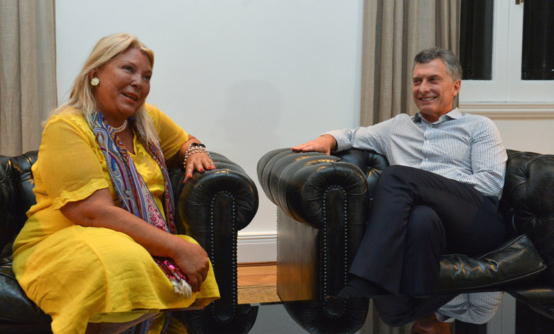 Macri y Carrió cenaron en Olivos para acercar posturas y limar asperezas
