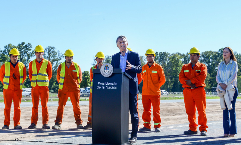 Macri: las obras públicas «dejan de ser sinónimo de corrupción»