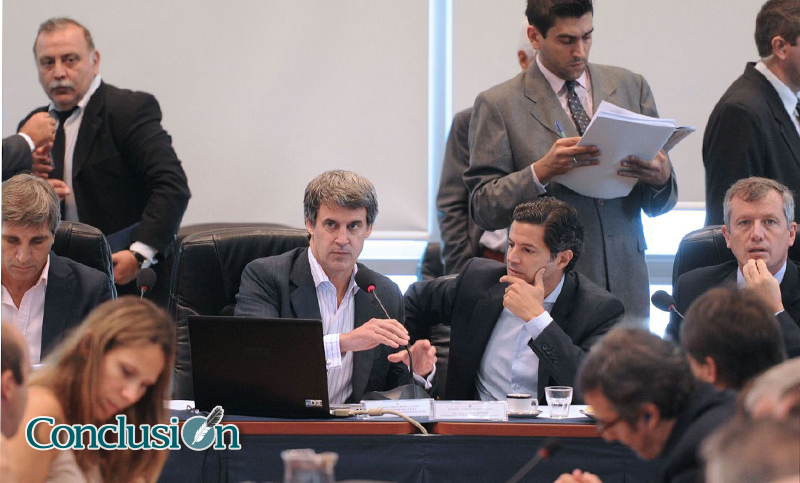 Sorpresa: Prat Gay apareció junto al titular de Diputados, Emilio Monzó